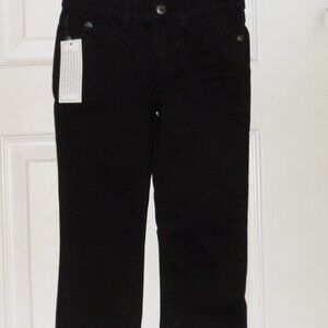 New Girls Jordache Black Basic Skinny Jeans 6 Slim